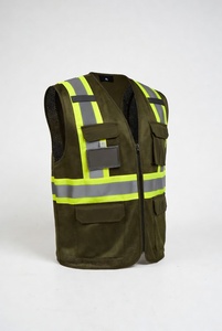 Gilet de travail respirant pour hommes, haute performance, gilet de sécurité réfléchissant pour hommes - Product Image 1