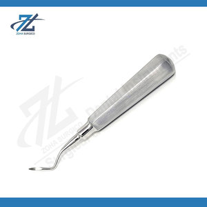 Élévateur dentaire courbé en acier inoxydable de haute qualité, instruments chirurgicaux dentaires pour l'extraction dentaire, fabricant Pakistan - Product Image 5