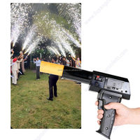Pistolet Lanceur de Feux d'Artifice de Scène Froids à Main pour Mariage, Mariée, DJ, Machine à Étincelles Pyro pour Fêtes de Mariage et Événements Pyrotechniques