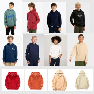 Sweat-shirts à capuche personnalisés avec logo privé pour enfants (garçons et filles), vente en gros, prêts à être expédiés, vente en vrac, en stock - Product Image 1