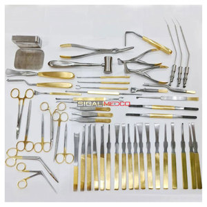 Juego de Instrumentos Quirúrgicos para Rinoplastia, 82 Piezas, Kit Profesional de Cirugía Plástica Nasal, Acero Inoxidable, Manual, Operación Cosmética ORL - Product Image 6