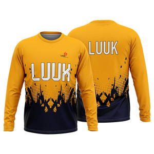 Camiseta de Manga Larga con Cuello Redondo, Estampado Geométrico, Secado Rápido, Top Deportivo para Hombre, Todas las Temporadas, Ropa Deportiva de Compresión - Product Image 6