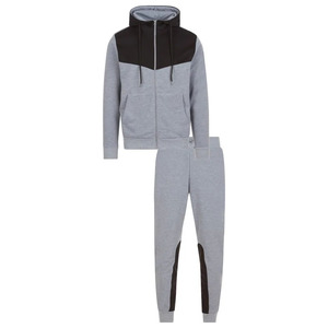 Ensemble de survêtement unisexe personnalisé pour l'automne, streetwear en gros, coupe-vent, éco-responsable, sweat à capuche et pantalon de jogging en tissu premium, vêtements de sport OEM - Product Image 3