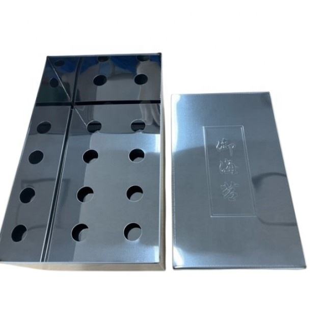 KD 18-0สแตนเลสภาชนะ nori ขนาดใหญ่