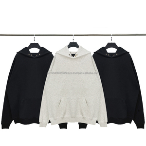 High Street Styles Sweats à capuche unisexes personnalisés de haute qualité Sweats à capuche surdimensionnés pour hommes - Product Image 4