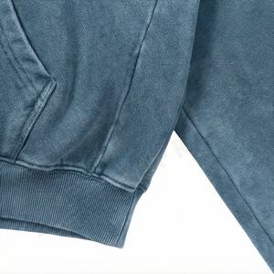 Sudadera con Capucha Personalizada con Logotipo, Gruesa, de Poliéster y Algodón, para Hombre, Talla Grande, Invierno, Bordada, Lisa, Teñida, Color Personalizado, Cálida - Product Image 6