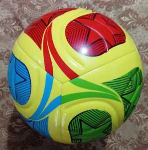 Balón de Fútbol de Entrenamiento Texturizado, Talla 5, Material PU, para Adultos, Todas las Temporadas, Amarillo, Blanco, Verde, Morado, para Práctica y Partido - Product Image 3