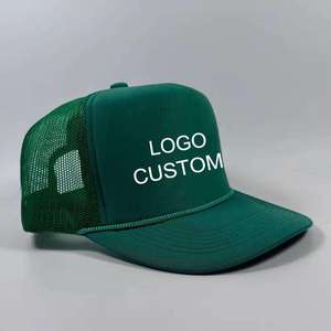 Black And White Mesh Trucker <b>Hat</b> 6-Panel Adjustable Unisex Casual Cap Spring <b>Summer</b> Style - Product Image 4
