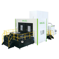 Centre d'usinage automatique CNC horizontal 4 axes haute précision avec broche BT50 et système de contrôle GSK DHM100