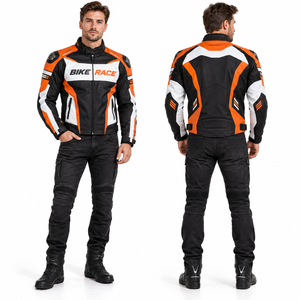 Custom Made Men's Motorcycle Jacket Full Zipper Motor <b>Bike</b> Leather Jacket WIndproof Outerwear Racing Gear Top Men's Rider Jacket - Product Image 6