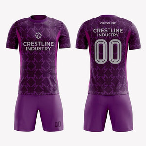 Ensemble d'uniformes de football personnalisés, maillot et short de football par sublimation, kit d'entraînement OEM - Product Image 4