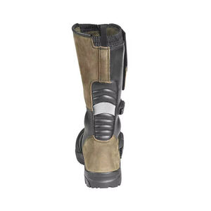 Nouvelles chaussures de moto style racing, fabriquées par des professionnels, en cuir, confortables, unisexes, séchage rapide, avec logo, bottes de moto. - Product Image 2