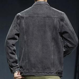 Veste en jean pour homme 2026 en gros à prix abordable, respirante, avec logo personnalisé, service OEM - Product Image 2