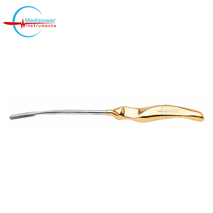 Dissecteur chirurgical frontal temporel de haute précision, courbé, 24 cm, avec poignée ergonomique – Instrument de dissection en acier inoxydable - Product Image 1