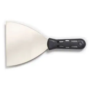 Pintura de yeso, masilla, cuchillo raspador con mango de plástico