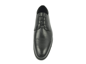 Zapatos Oxford Formales para Hombre Dlords Larry Derby, con Punta en Pico, Cordones, Parte Superior de Piel Vacuna, Entresuela de EVA, Suela de Goma Antideslizante, para Oficina - Product Image 5