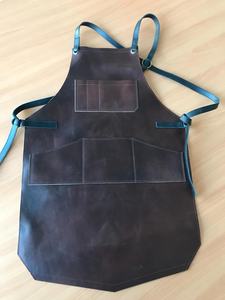 Delantal de cuero de diseño único a precio competitivo, diseño personalizado asequible, material suave, diseño de logotipo personalizado, delantal de cuero - Product Image 3