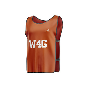 Custom Printed Front 100% Polyester Football Practice <b>Bib</b> Shirts Soccer Uniforms Moisture Wicking High Quality Soccer <b>Bibs</b> - Product Image 1
