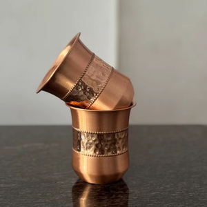 Gobelet en cuivre anti-fuite pour whisky, vin, eau et détox ayurvédique – Compatible lave-vaisselle et micro-ondes pour la maison, le bureau, les cadeaux et l'hôtellerie - Product Image 2