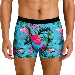 Mens Custom Sublimated <b>Boxers</b> Premium Stretch Underwear Full Color Printed <b>Boxer</b> Briefs OEM ODM Manufacturer Wholesale Worldwide - Product Image 1