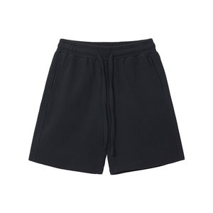 Shorts en coton pour hommes avec cordon de serrage, vêtements décontractés, vêtements personnalisés - Product Image 1
