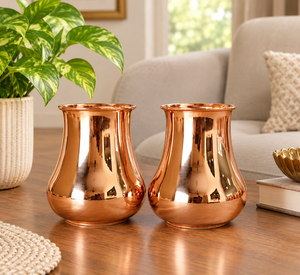 Hot Vantage Hot Sale Brass Tumbler Country Style Sustainability Back to School Parties Home Use - Product Image 1