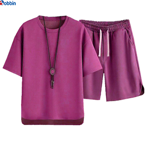 Conjunto de Pantalones Cortos de Algodón Unisex Cómodos y Transpirables, Nueva Colección de Verano, Personalizados, Talla Grande para Hombre - Product Image 4