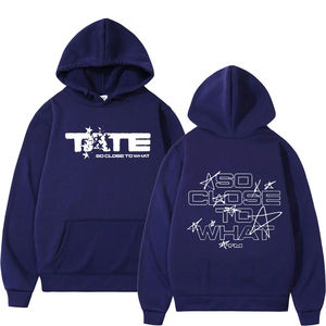 Sudaderas con Capucha de Manga Larga para Hombre y Mujer, Sudaderas con Capucha de Felpa Vintage de Tate McRae So Close To What Album, Estilo Oversize - Product Image 6
