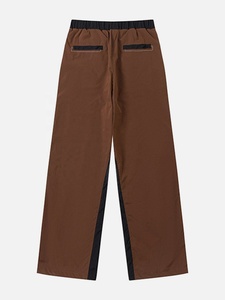 Pantalon décontracté pour homme grande taille Exoro Apparels, coupe large, taille élastique avec cordon de serrage, bande latérale, en Spandex/Polyester, léger et ample - Product Image 2