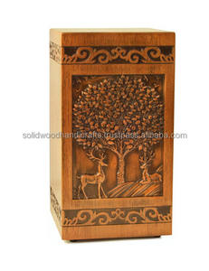 Urne funéraire en bois pour cendres humaines, urnes de crémation pour homme et femme, urnes de haute qualité - Product Image 1