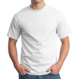 เสื้อยืดคอกลมไซส์ใหญ่พิเศษสำหรับผู้ชาย ผ้าเจอร์ซีย์เนื้อเรียบ แขนสั้น รับออกแบบลายตามสั่ง จำนวนมาก ผ้าฝ้าย 100% เป็นมิตรต่อสิ่งแวดล้อม - Product Image 4