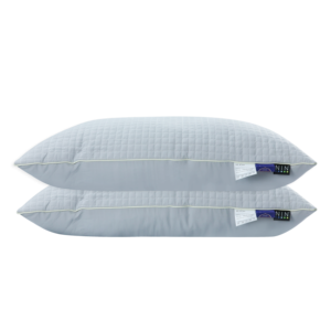Relleno de Almohada NIN Rectangular 50x70cm, Funda de Microfibra Transpirable Antiácaros, Relleno 100% Fibra de Poliéster, 300 Hilos - Product Image 2