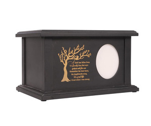 Urnas de Madera para Adultos, Urna Funeraria Hecha a Mano, Urna de Madera Pulida, Urna para Entierro a Bajo Precio - Product Image 1