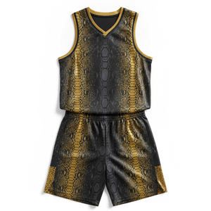 Wholesale custom sublimated basketball uniform breathable mesh <b>tracksuits</b> college team practice basketball jersey uniform - Product Image 1