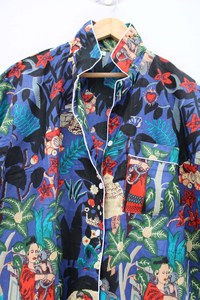 ชุดนอนผ้าฝ้ายพิมพ์ลายสัตว์สำหรับผู้หญิง ยี่ห้อ Naaz Textile ชุดนอนลำลองสำหรับฤดูร้อน เนื้อผ้านุ่ม ระบายอากาศได้ดี ผ้าฝ้าย 100% ความยาวระดับเข่า - Product Image 2