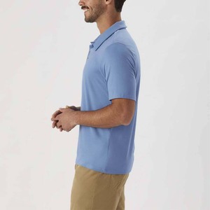 Top Quality 2026 Men Sleeve for Polo Shirts Best Selling Low Price Cotton Fabric Breathable Embroidered - Product Image 4