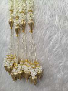 Fabric Jasmine <b>Hanging</b> With Gold Drops - Product Image 4