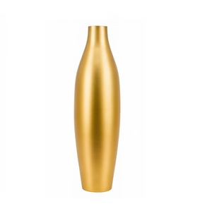 Juego de Jarrones de Piso de Latón Contemporáneos, Hechos a Mano, Acabado Dorado, Decorativos para Diseño de Interiores del Hogar - Product Image 3