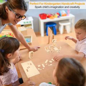 Set de Modelos de Muebles en Miniatura de Madera 3D, Rompecabezas de Casa de Muñecas de Madera 3D - Product Image 6