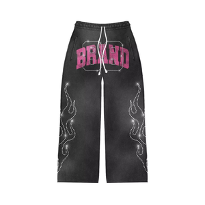 ชุดวอร์มผ้าฝ้ายพิมพ์ลาย DTG แบบสั่งทำแฟชั่นล่าสุดทรงโอเวอร์ไซส์สำหรับผู้ชายและผู้หญิง เหมาะสำหรับเล่นกีฬา ฟิตเนส และสวมใส่ลำลอง (OEM ODM) - Product Image 3