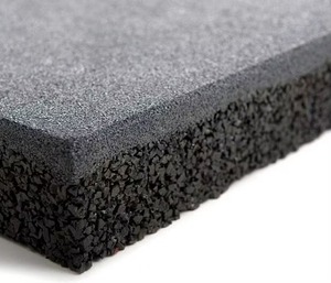 Loseta de Caucho Reciclado de 40 mm, Segura, Duradera, Ecológica, para Gimnasios, Parques y Ejercicio - Product Image 4