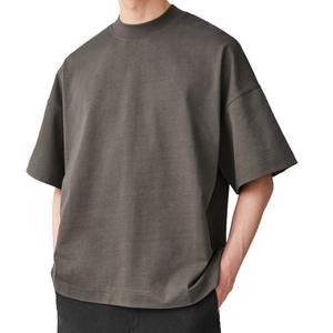 Nouveauté - T-shirts en jersey sur mesure, coupe ajustée, 100% coton, tissu tricoté, design uni, manches courtes, OEM pour hommes, fabriqué au Pakistan - Product Image 1