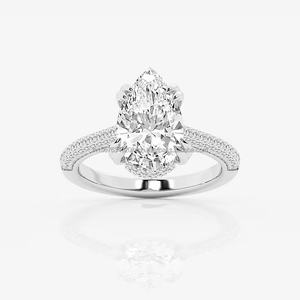 Bijoux en diamant fabriqués à la main 18K/22K pure qualité exceptionnelle beauté intemporelle pour les mariages et les fêtes certifiés par IGI - Product Image 3