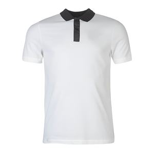 Camiseta Polo Deportiva Azul Degradado Personalizada para Hombre, Secado Rápido, Transpirable, Ligera, Diseño OEM - Product Image 3