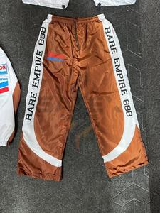 Pantalones de chándal de pana casuales para hombre, cortavientos, de cintura media, con bordado, de peso pesado, transpirables, de secado rápido, OEM - Product Image 6