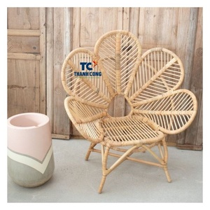 เฟอร์นิเจอร์หวายพร้อมเก้าอี้หวายกลางแจ้งผลิตตามสั่งจากโรงงานเวียดนาม - Product Image 1