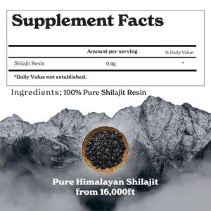 Resina de Shilajit del Himalaya de primera calidad OEM ODM, procedente de 18 000 pies de altitud, Shilajit original rico en ácido fúlvico y minerales traza. - Product Image 5