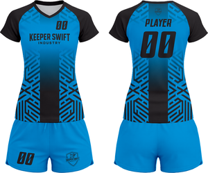 Uniforme de Voleibol SpikeStorm Pro, Kit de Voleibol AeroSpike Elite, ThunderHit Premium, 100% Poliéster, Sublimado, Completo - Product Image 1