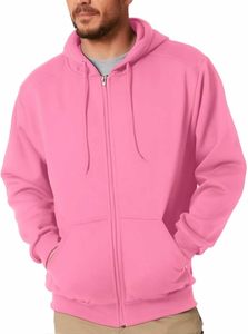 Sudadera con capucha y cremallera para hombre, 100% algodón, manga larga, cuello con cinta en el hombro, color liso, cómoda, servicio OEM, la más vendida, de Bangladesh - Product Image 1