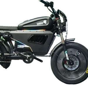 NOUVEAU ORIGINAL Range Black Warrior à prix réduit, vélos électriques puissants avec projecteur LED, vélos électriques de ville - Product Image 1